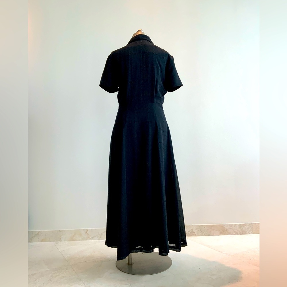 Pat Argento Little Black Dress Sz 10 - Picture 3 of 4